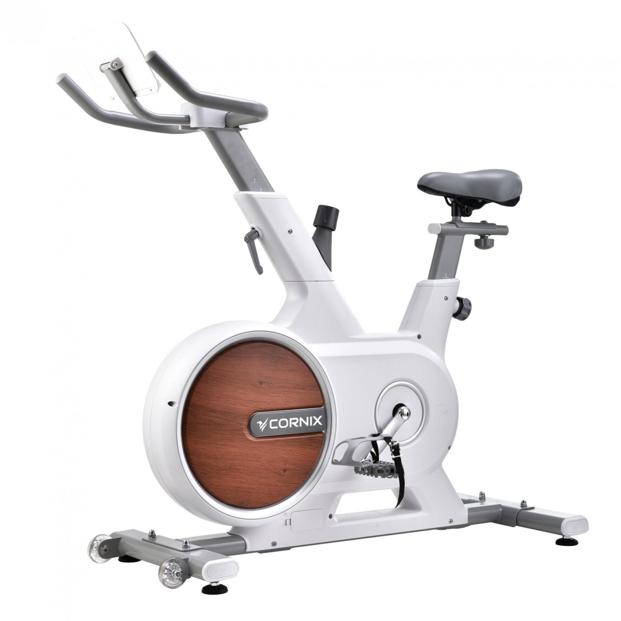 Велотренажер спиннинговый Cornix Eliza White/Grey (63070)