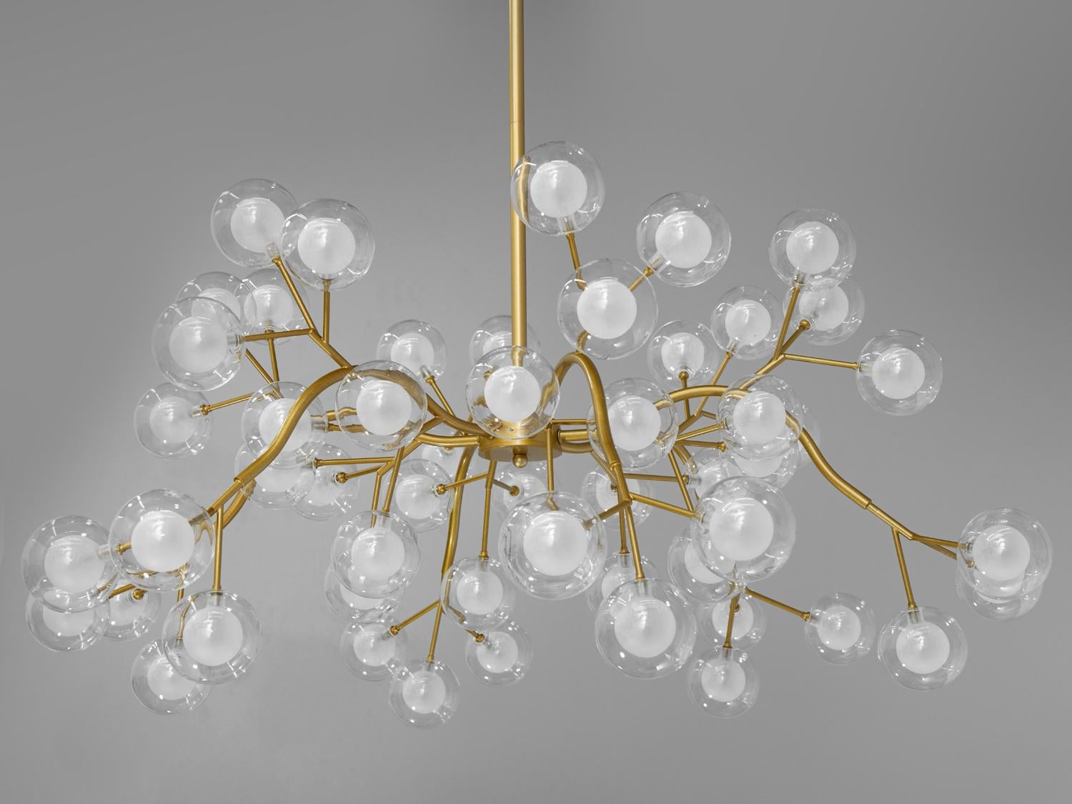 Люстра Diasha Светлячок 54 ламп Золотистый (886-54B GD)