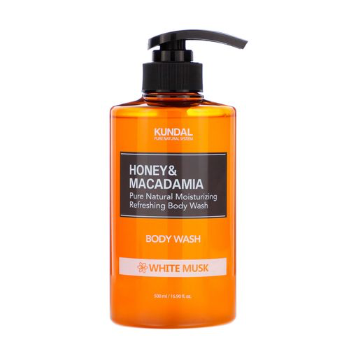 Гель для душа с медом и макадамией Kundal White Musk 500 мл