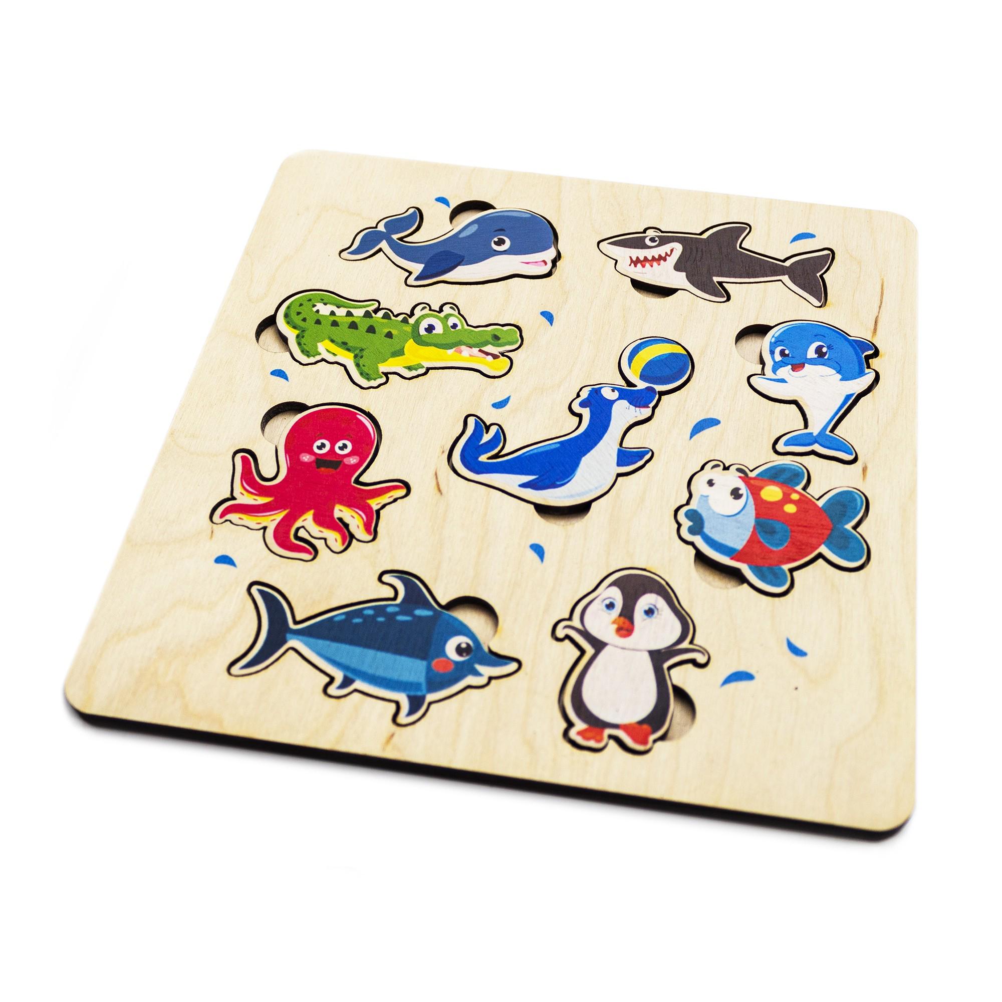 Пазл для детей LaserPro Подводный мир