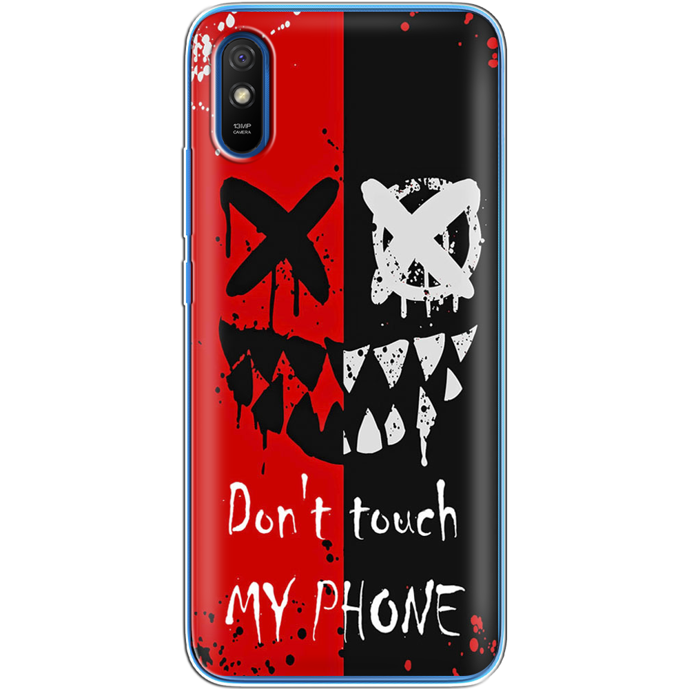 Чохол BoxFace Xiaomi Redmi 9A Bad Smile Прозорий силікон (40304-up2468-40304)