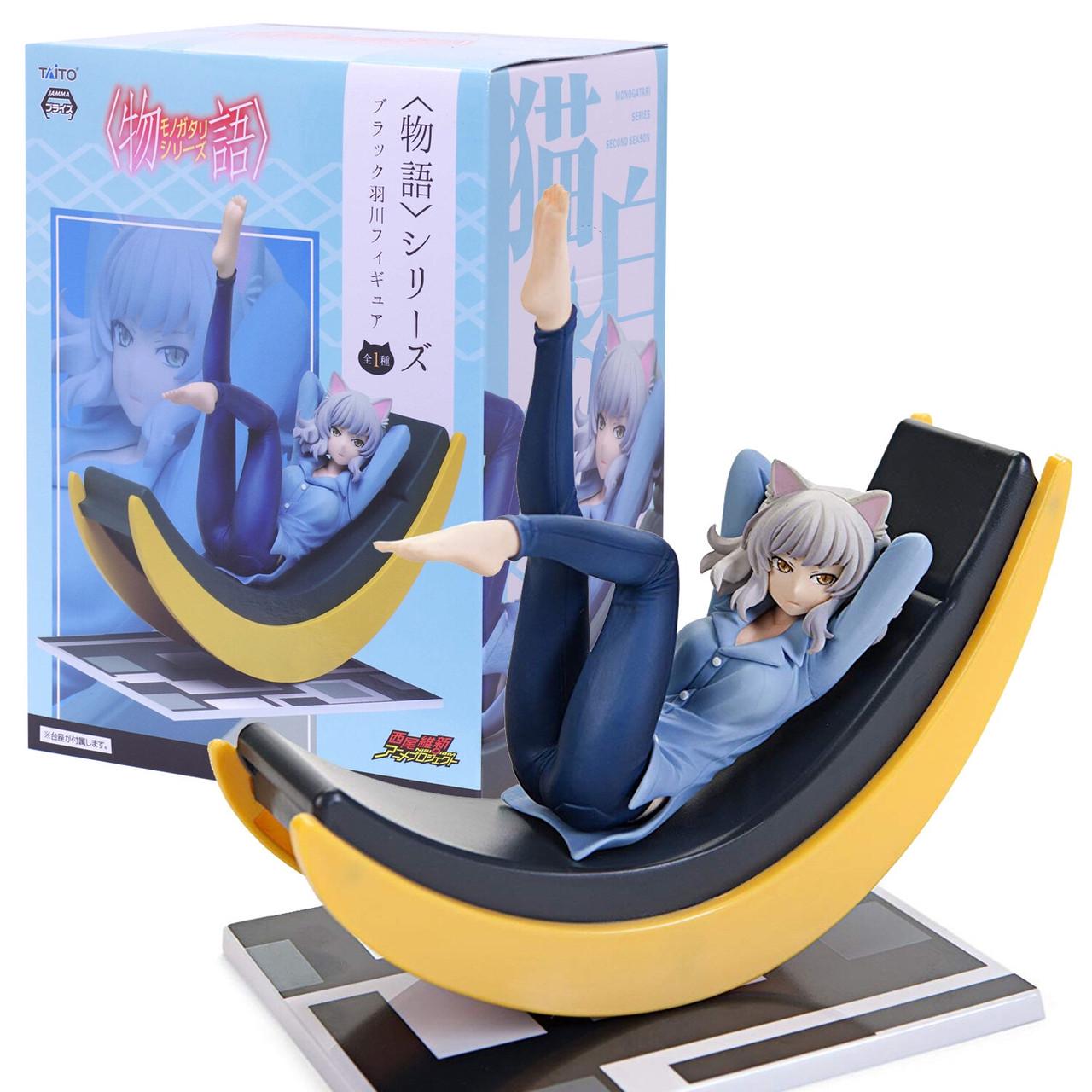 Фигурка для геймеров Taito Black Hanekawa Monogatari Series 17 см (WST M HT 01)