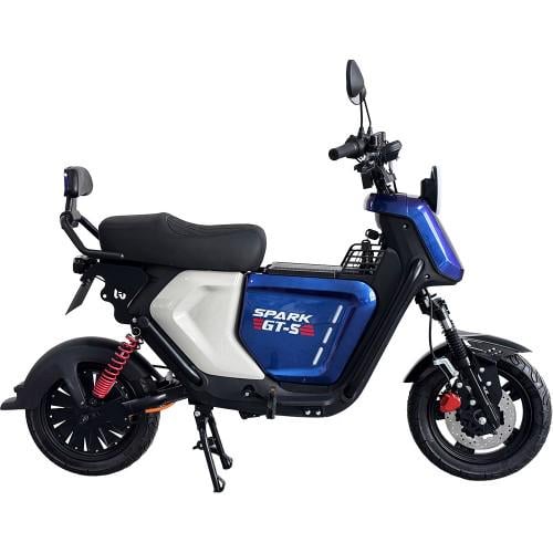 Велосипед с электродвигателем Spark GT-S 16" 72V/1500W/20 Ah LiFePO4 Синий с серым (000259185) Велосипед с электродвигателем Spark GT-S 16" 72V/1500W/20 Ah LiFePO4 Синий с серым (000259185)