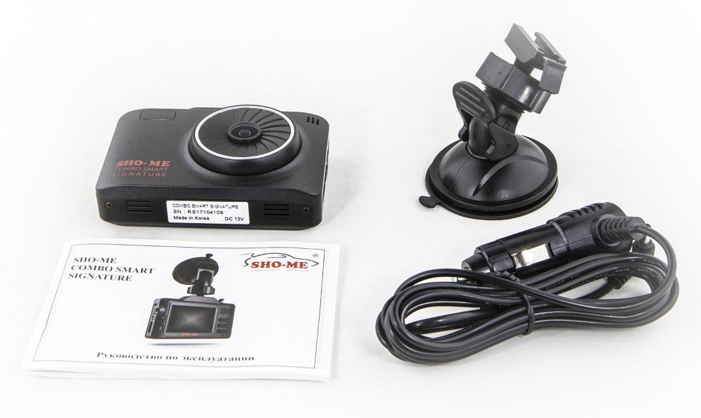 Видеорегистратор с радар-детектором Sho-Me Combo SMART Signature - фото 5