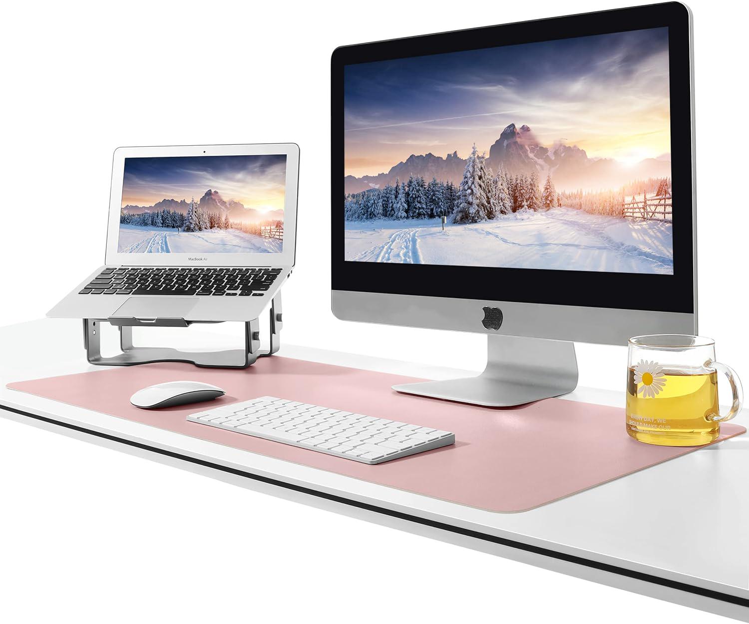 Килимок для мишки Desk Mat Ultra Slim 900x400x1.8 мм Violet/Pink (20301) - фото 6 Килимок для мишки Desk Mat Ultra Slim 900x400x1.8 мм Violet/Pink (20301) - фото 6