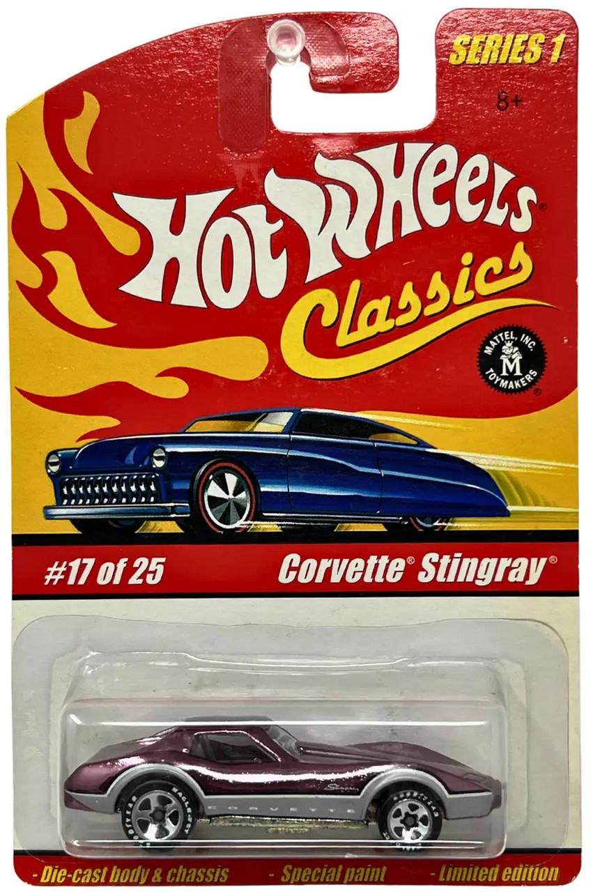 Игрушечная машинка Hot Wheels Corvette Stingray 2005 Classics Series 1 17/25 Purple (H7082- p)