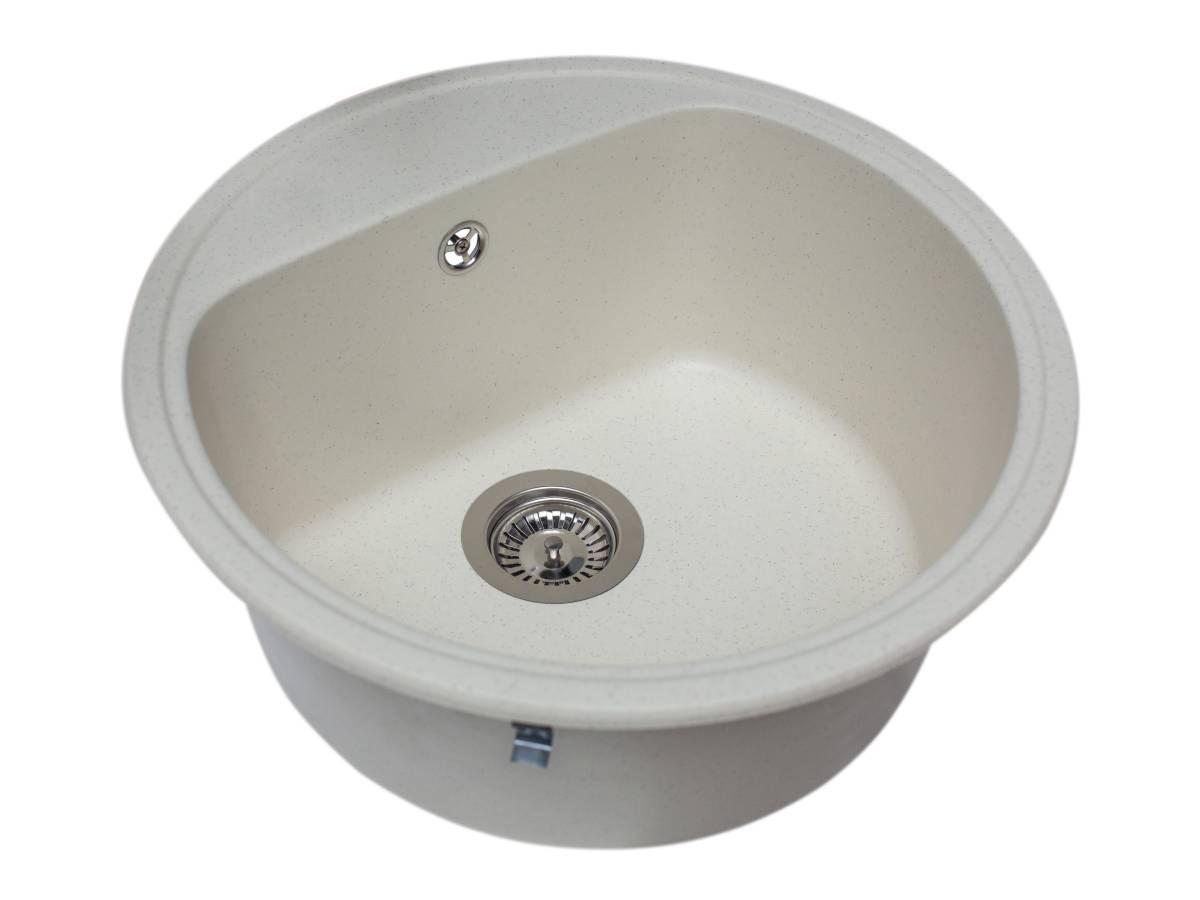 Кухонная мойка Miraggio MALIBU круглая Жасмин (83973) Кухонная мойка Miraggio MALIBU круглая Жасмин (83973)