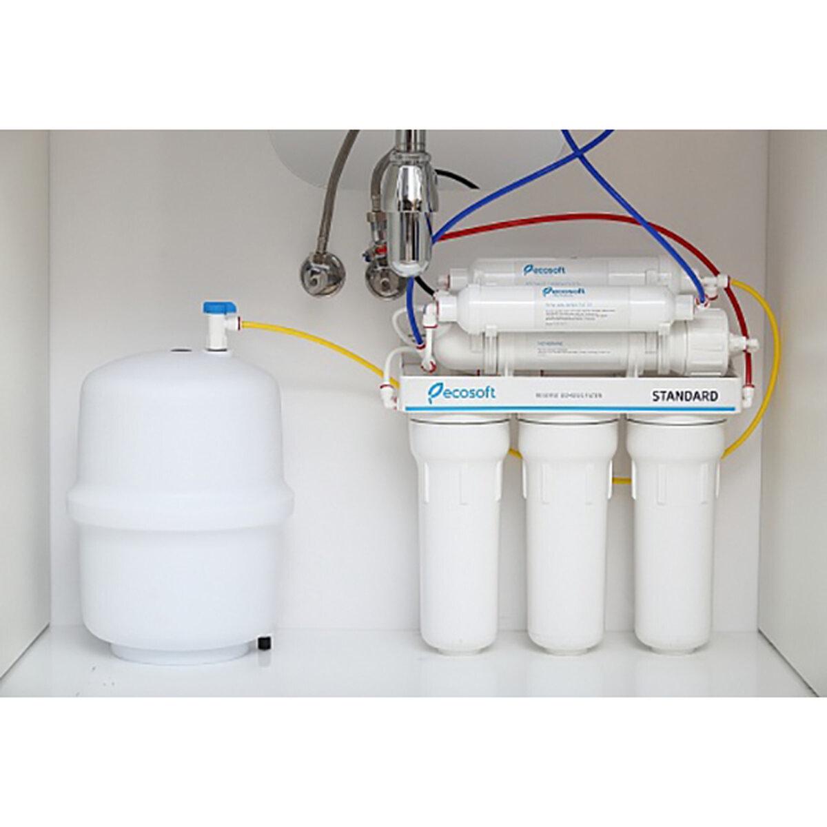 Фильтр обратного осмоса Ecosoft Standard 6-50 M c минерализатором (MO650MECOSTD) - фото 2 Фильтр обратного осмоса Ecosoft Standard 6-50 M c минерализатором (MO650MECOSTD) - фото 2