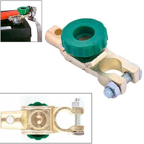 Клема мінусова для автомобільного акумулятора з вимикачем маси 6-24 В (828381) - фото 4