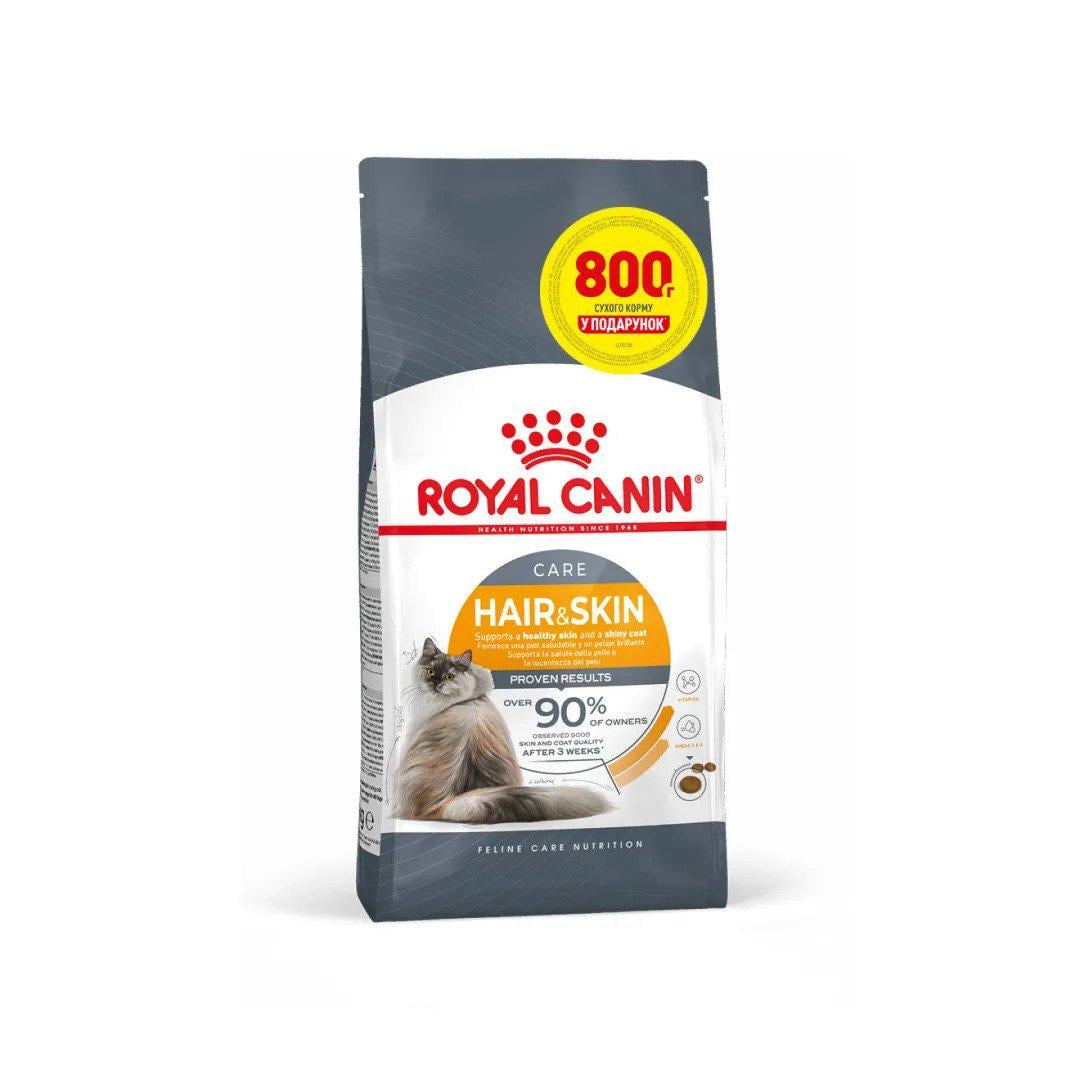 Корм сухий для котів Royal Canin Hair And Skin Care promotional pack 4 кг (1272120721748)