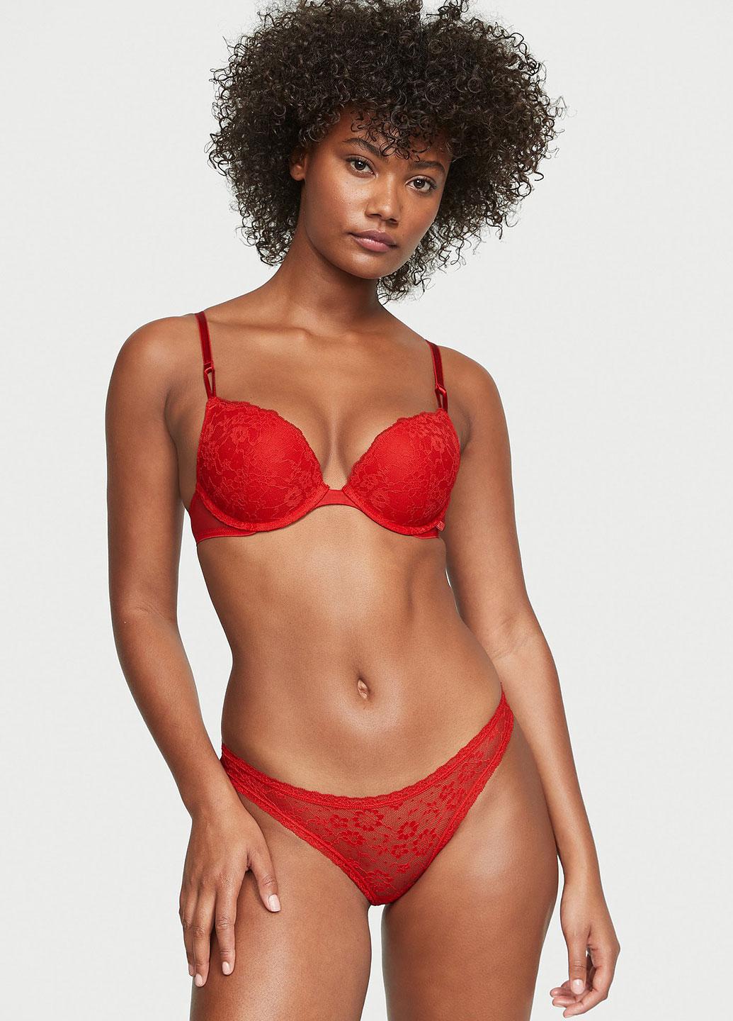 Трусики Victoria's Secret S Красный (3800000415984QD4S)
