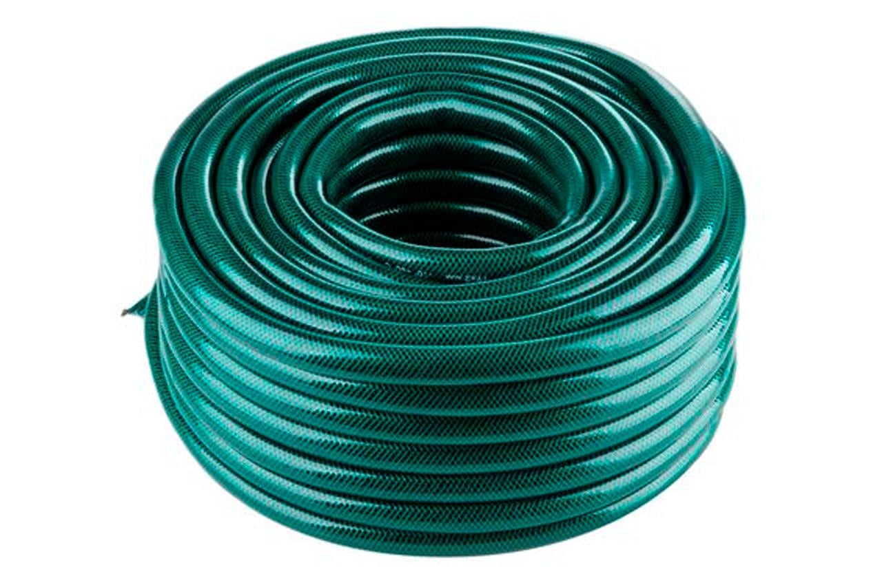 Шланг поливальний Intertool 3/4"х30 м 3-х шаровий Зелений (GE-4045)