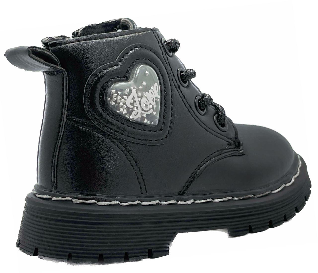 Черевики демісезонні для дівчаток BBT R6818/21 р. 21 Чорний - фото 5 Черевики демісезонні для дівчаток BBT R6818/21 р. 21 Чорний - фото 5