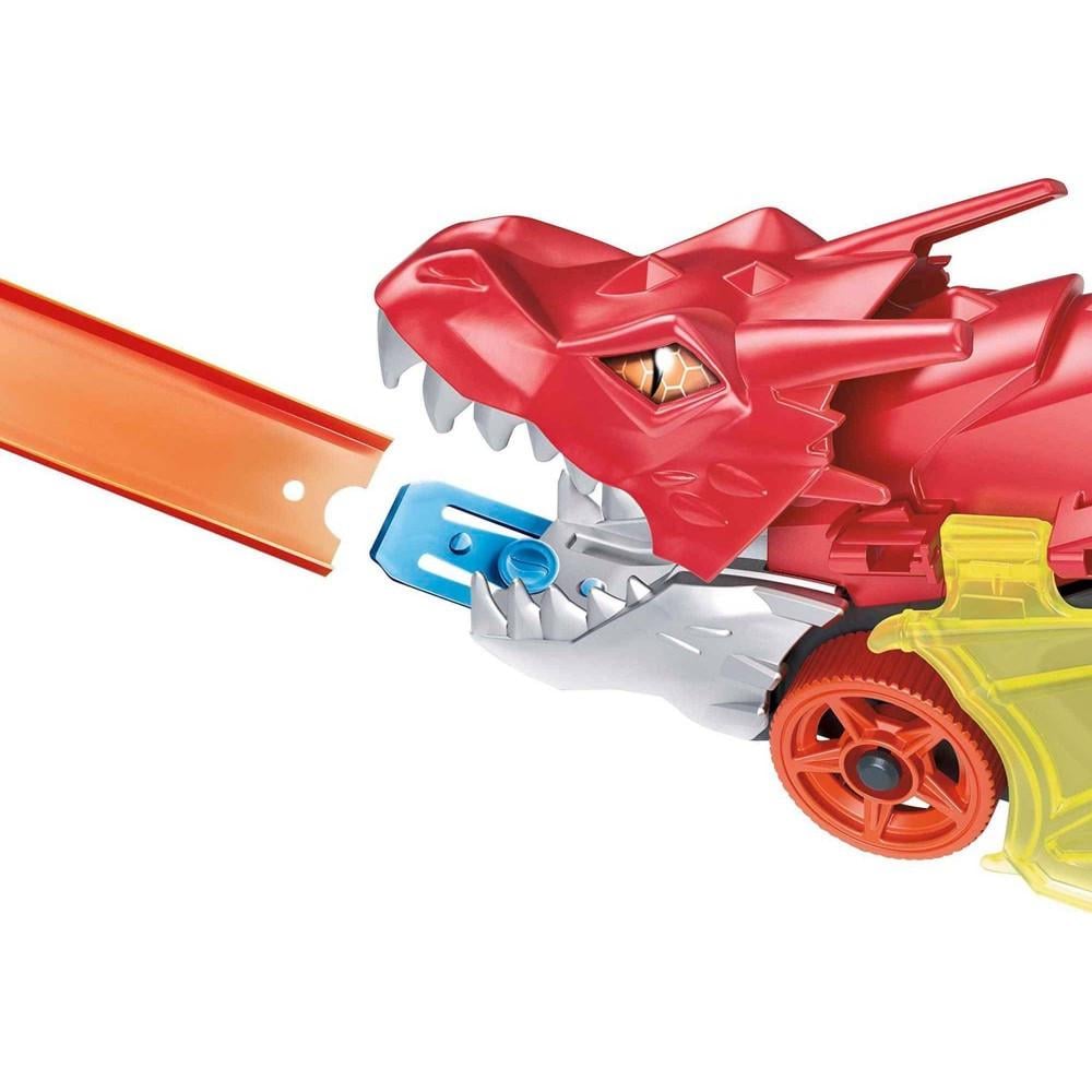 Игрушечные машинки Автовоз Hot Wheels Dragon Launch Vehicle дракон (2085772019) - фото 4