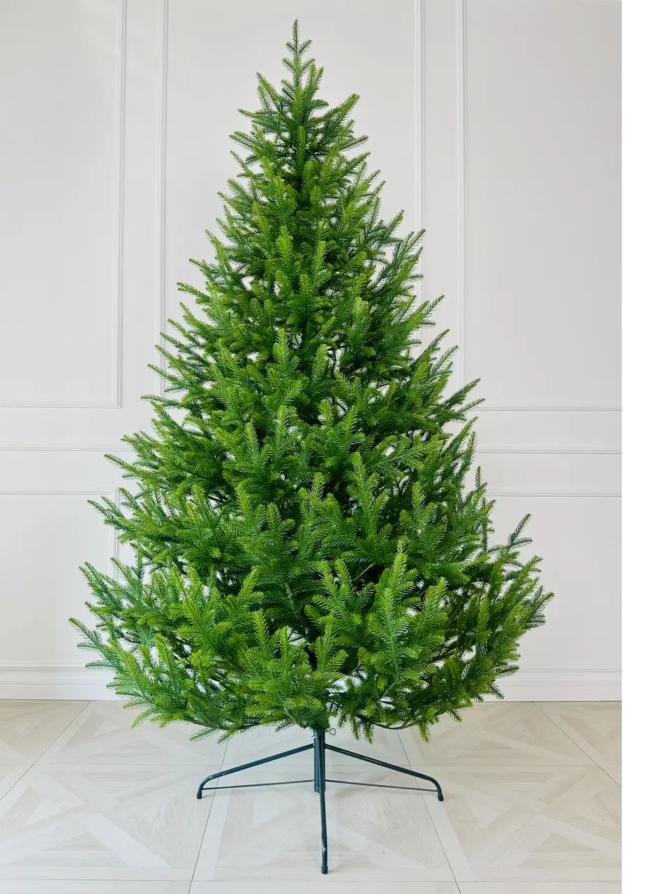 Елка искусственная HVOYA Forest литая с градиентом молодой хвои 220 см Зеленый (260/220/Mix)