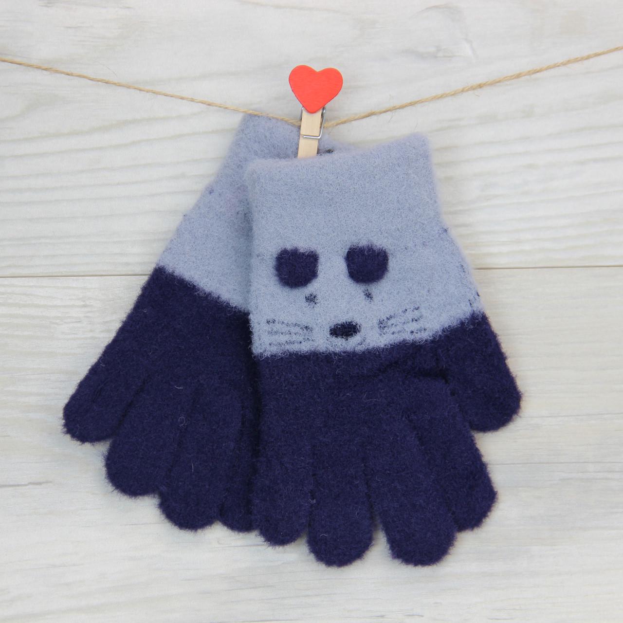 Перчатки детские зимние 5-8 лет 15х7х5 см (30914)