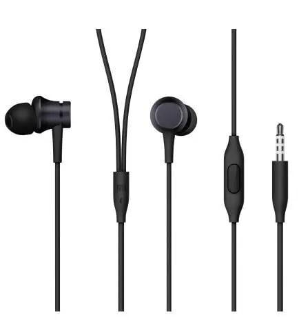 Наушники Xiaomi Piston Fresh Bloom Matte Silicone + Braided strap Black (ZBW4354TY)
