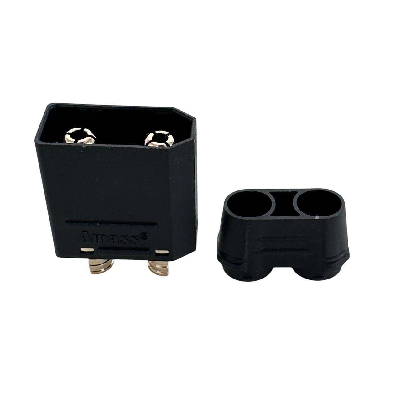Разъем питания Amass XT90H-M папа с колпачками Черный (23255041) - фото 4 Разъем питания Amass XT90H-M папа с колпачками Черный (23255041) - фото 4