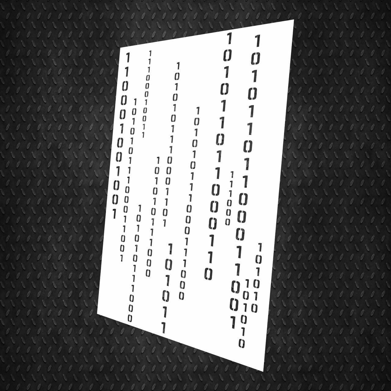 Трафарет многоразовый DFA Матрица для штукатурки и краски (X00073)