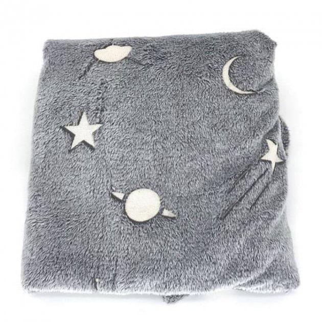 Плед светящийся в темноте Blanket kids Magic Star 150х100 см Серый - фото 22 Плед светящийся в темноте Blanket kids Magic Star 150х100 см Серый - фото 22