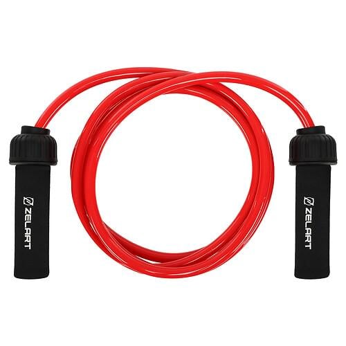 Скакалка Zelart POWER ROPE FI-4883-L LIGHT с PVC жгутом 2,7 м 12 мм 470 г Черный (32511020)