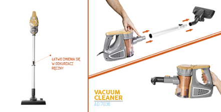 Пылесос аккумуляторный вертикальный Adler AD 7036 800 Вт - фото 6