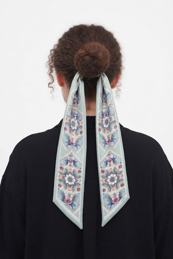 Твілі My Scarf Чарівний калейдоскоп 8х130 см Блакитний (39115214)