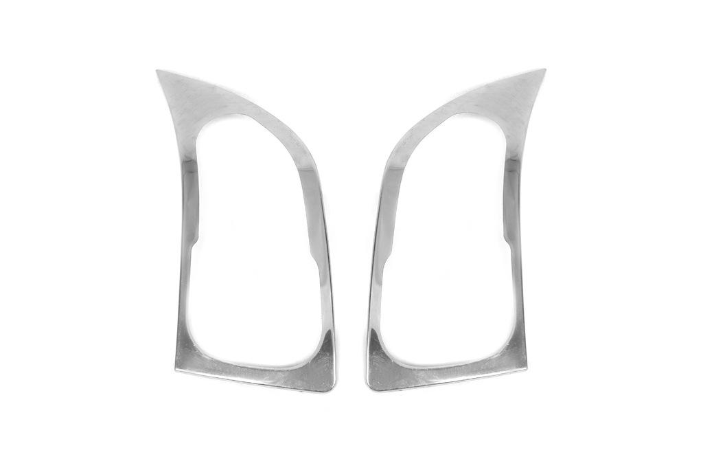 Накладка на фары Carmos для Volkswagen Crafter 2006-2016 гг. нержавеющая сталь Хром
