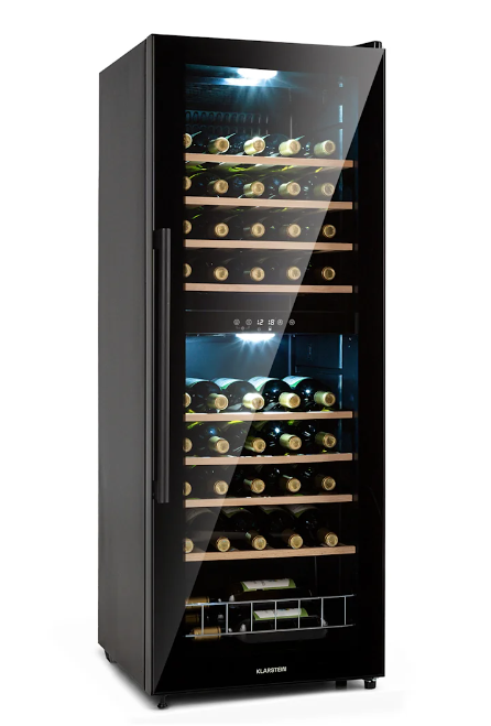 Винний холодильник KLARSTEIN Barossa 54 Duo 148 л 54 пляшки (10045822)