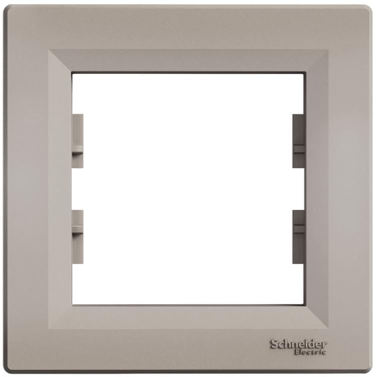 Рамка Schneider Electric одноместная Asfora ABS Бронзовый (EPH5800169)
