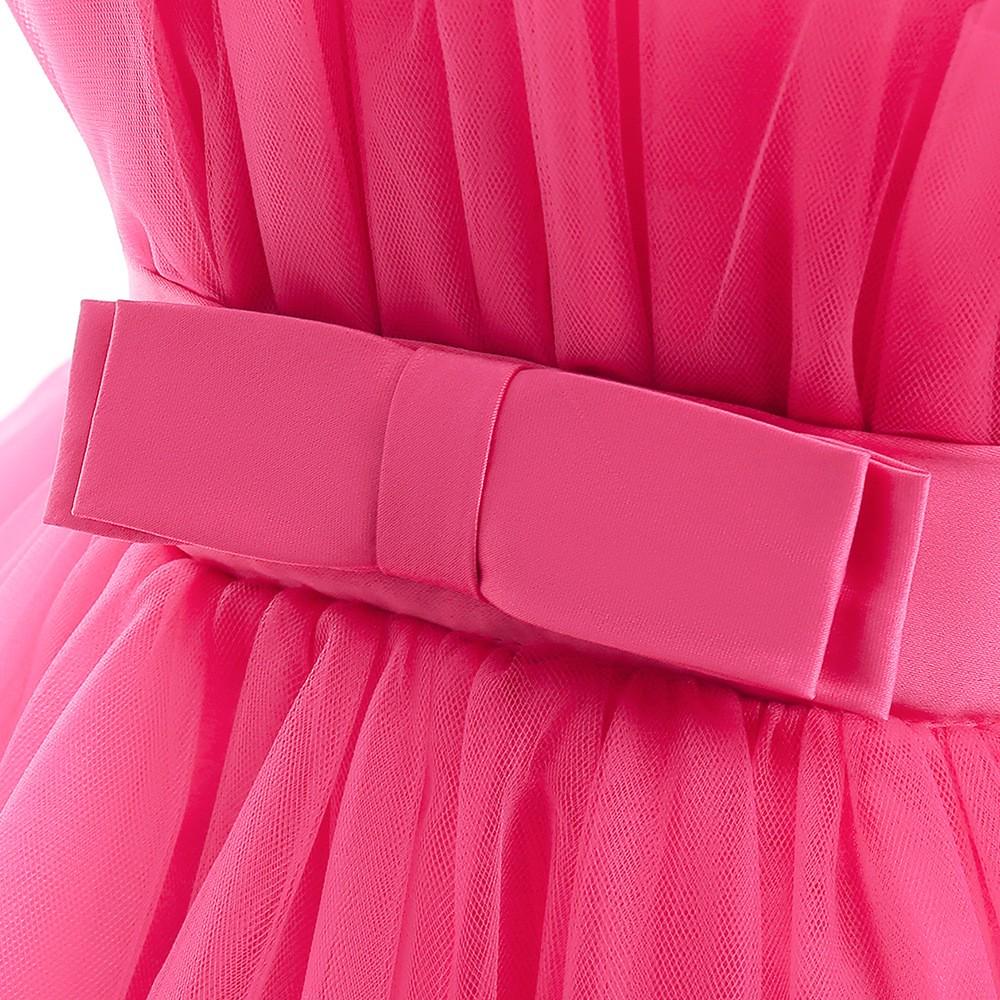 Платье праздничное со шлейфом 130 см Фуксия (23991886) - фото 6 Платье праздничное со шлейфом 130 см Фуксия (23991886) - фото 6