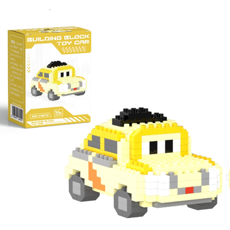 Конструктор фігурка BRICKS пікселі Машинка Луіджи 275 деталей (V4012)