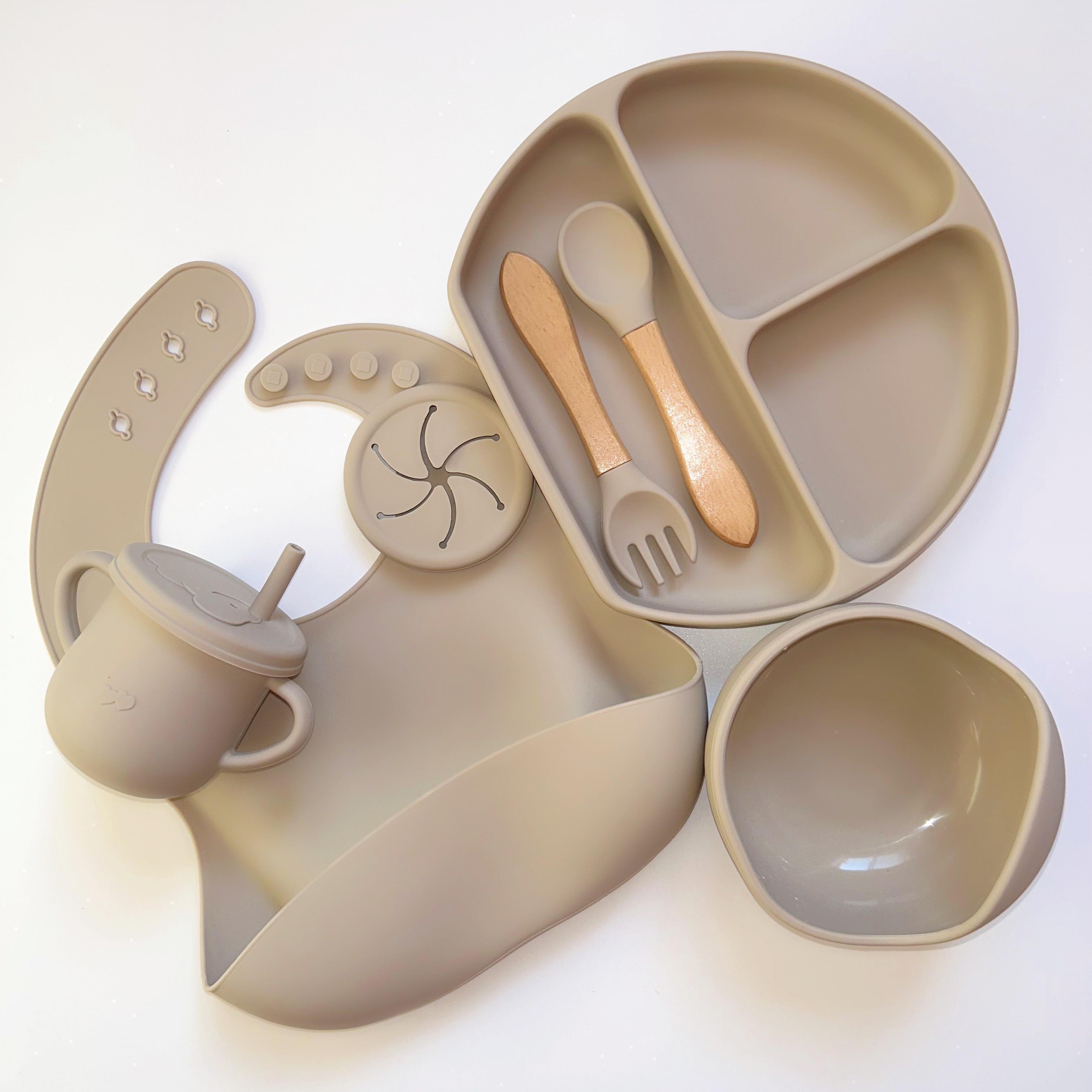 Дитячий посуд для годування Y24 дерев'яний STRN (62194)