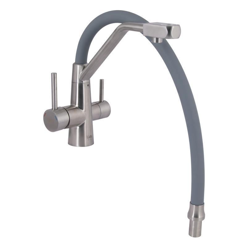 Смеситель для кухни Lidz Aria 020F3 с гибким изливом с подключением к фильтру (LDARI020F3GNK39211) - фото 4 Смеситель для кухни Lidz Aria 020F3 с гибким изливом с подключением к фильтру (LDARI020F3GNK39211) - фото 4