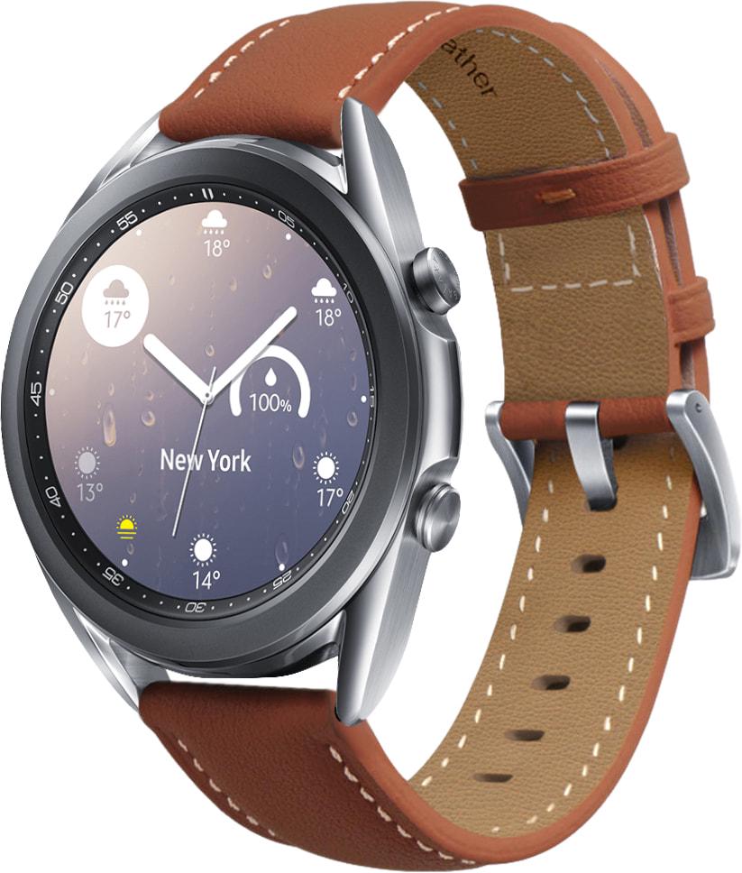 Ремешок кожаный Folsa для Galaxy Watch 3 41 мм Brown (31515-30)