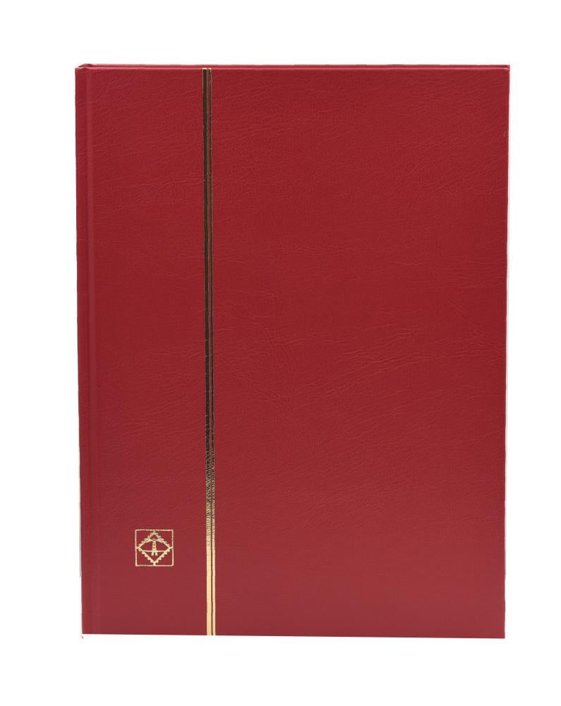 Альбом для марок Leuchtturm на 32 страницы BASIC Красный (А19591)