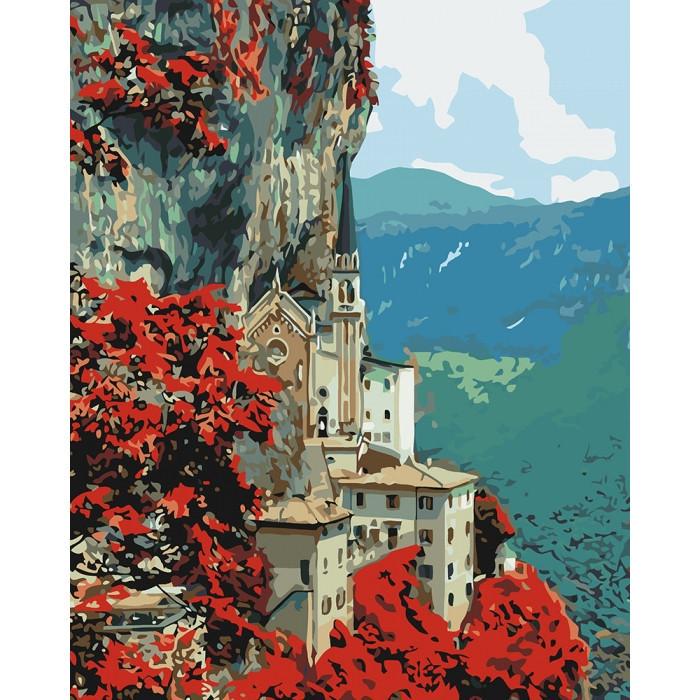 Картина по номерам Идейка "Madonna della Corona" 40х50 см (KHO2258)
