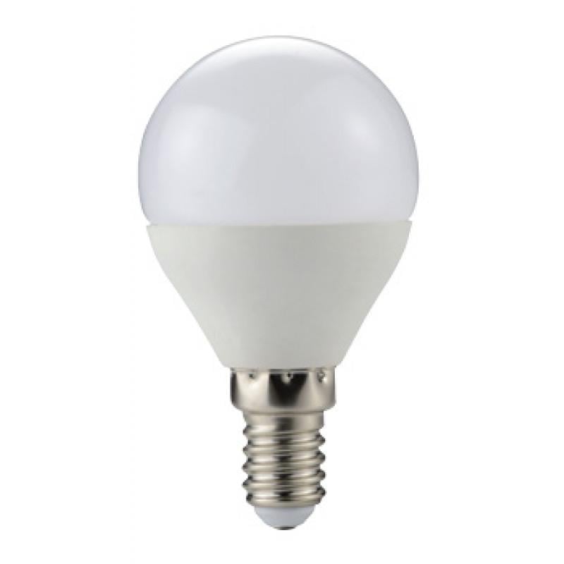 Лампа світлодіодна E.NEXT e.LED.lamp.P45.E14.6.4000 куля 6W 220V 480lm 4000К E14 79x45 мм (l0650610)