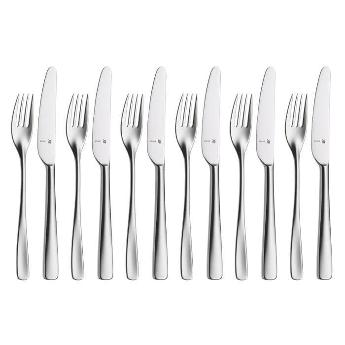Набор столовых приборов WMF Cromargan protect® Ambiente 12 для завтрака