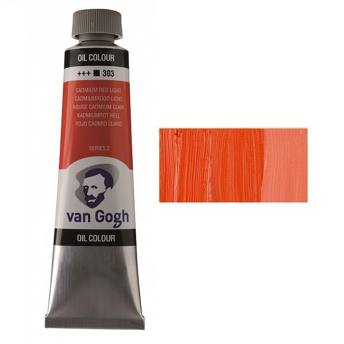 Масляная краска Van Gogh туба 40 мл 303 Кадмий Красный светлый (02053033) Масляная краска Van Gogh туба 40 мл 303 Кадмий Красный светлый (02053033)