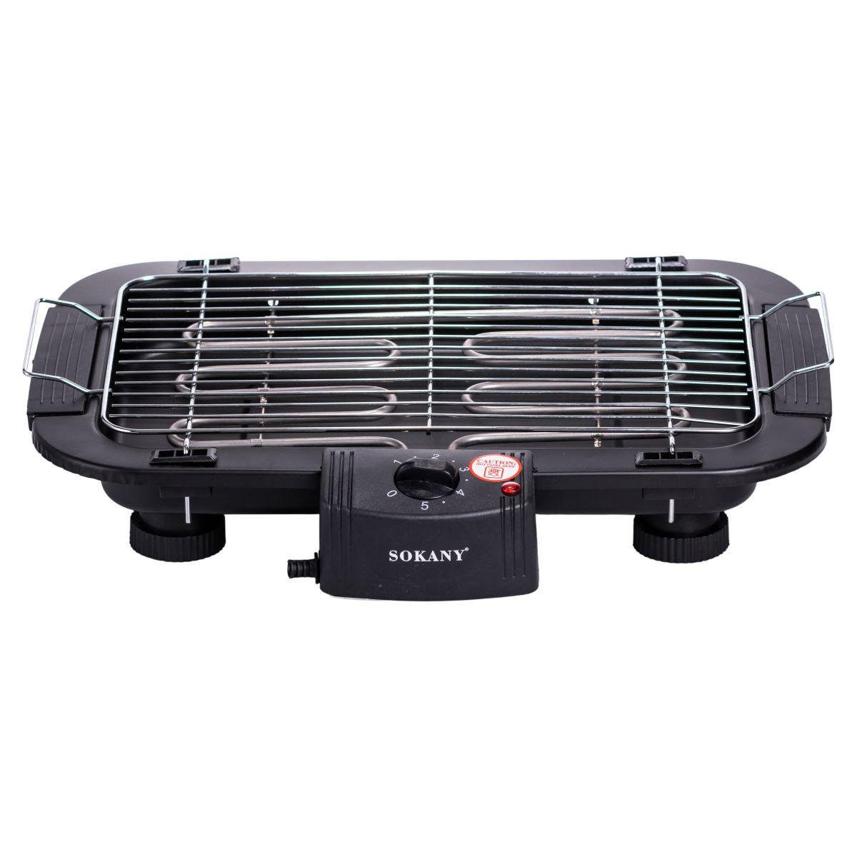 Электрогриль Sokany SK-273BG с термостатом 2000 Вт (7402) - фото 2