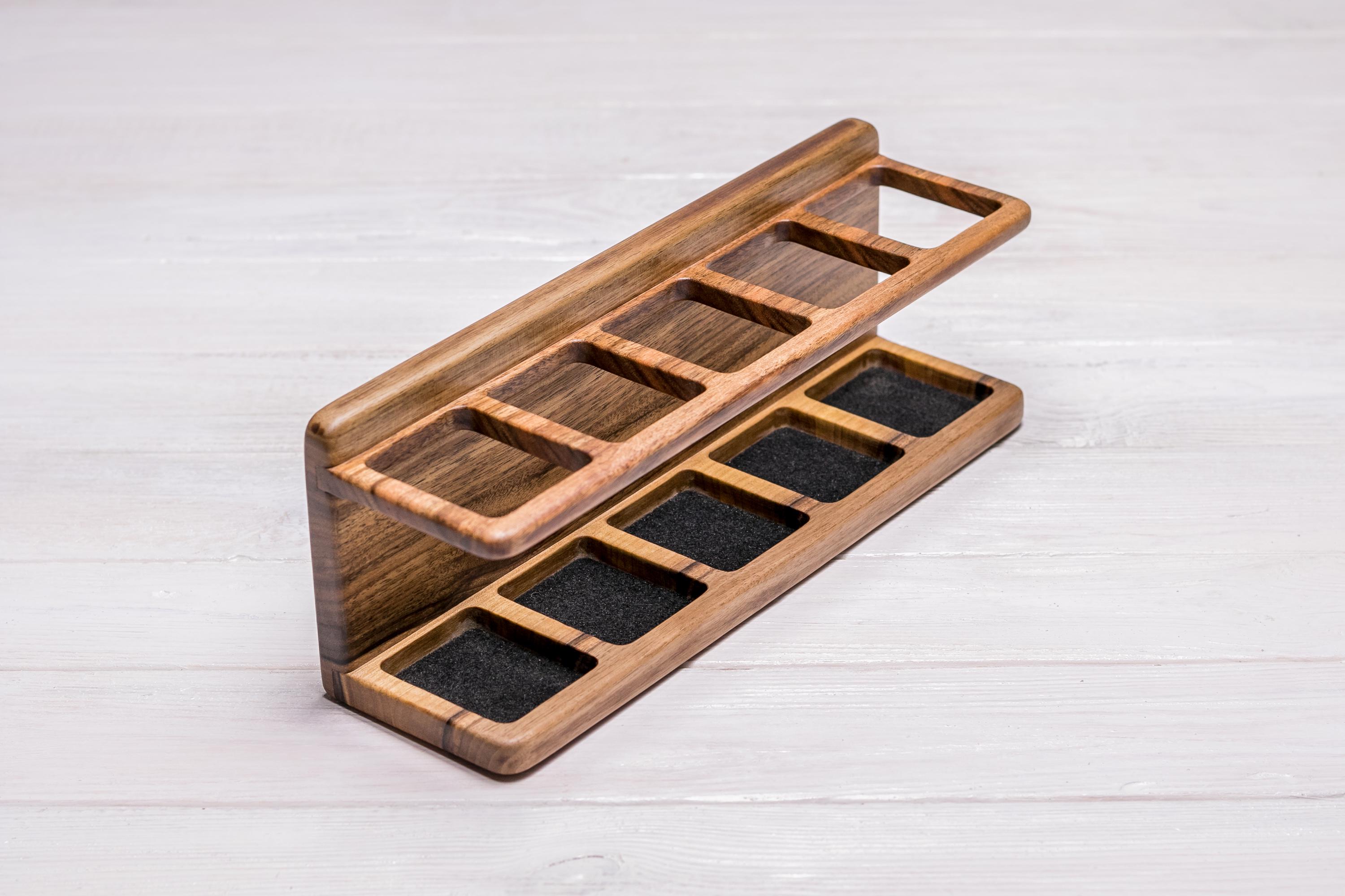 Настольный органайзер-аксессуар EcoWalnut для косметики Make-up (EW-28.4)