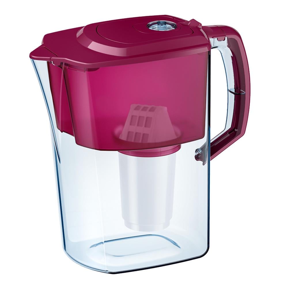 Фільтр-глечик Аквафор Атлант А5 три модулі В8 Вишневий (1859289986) - фото 5