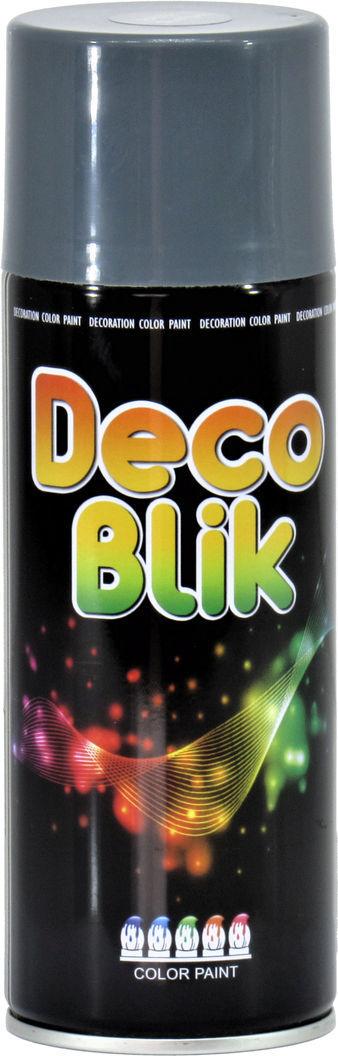 Краска-спрей Deco Blik 400 мл RAL 7001 Светло-серый