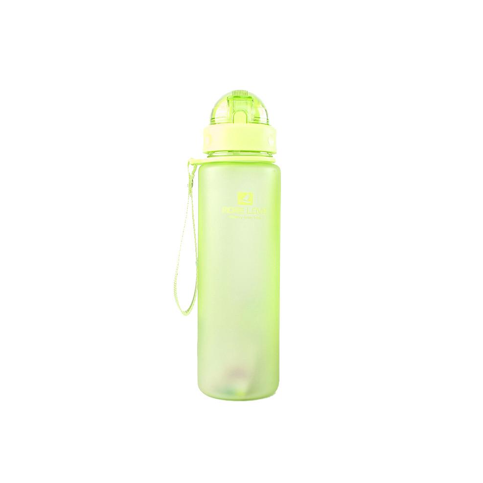Бутылка для воды с соломинкой Casno 400 мл MX-5028 More Love Зеленый