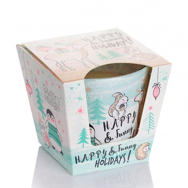 Свеча ароматическая Flora Happy & Funny Holidays (28864)