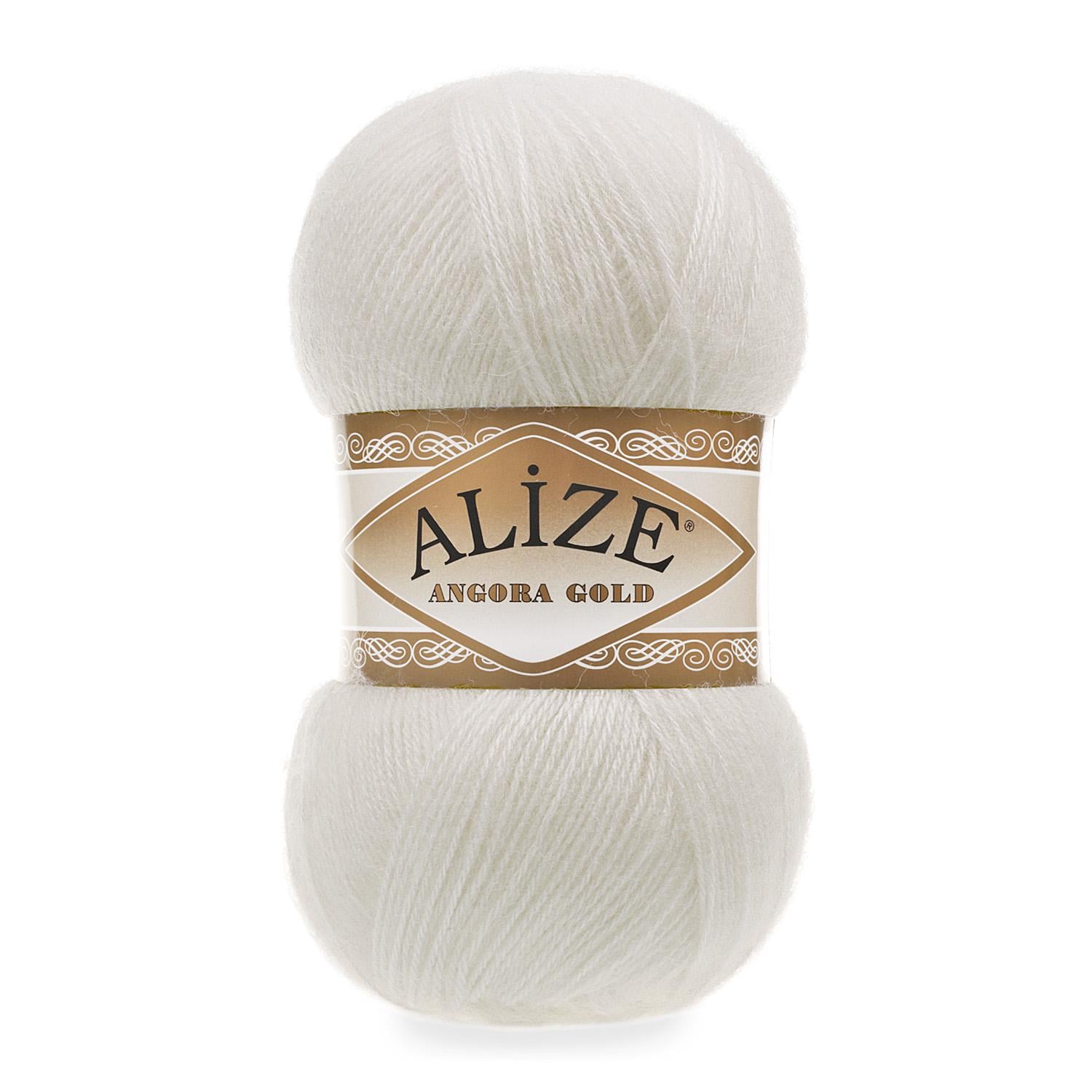 Пряжа Alize Angora Gold 450 Жемчуг (6305)
