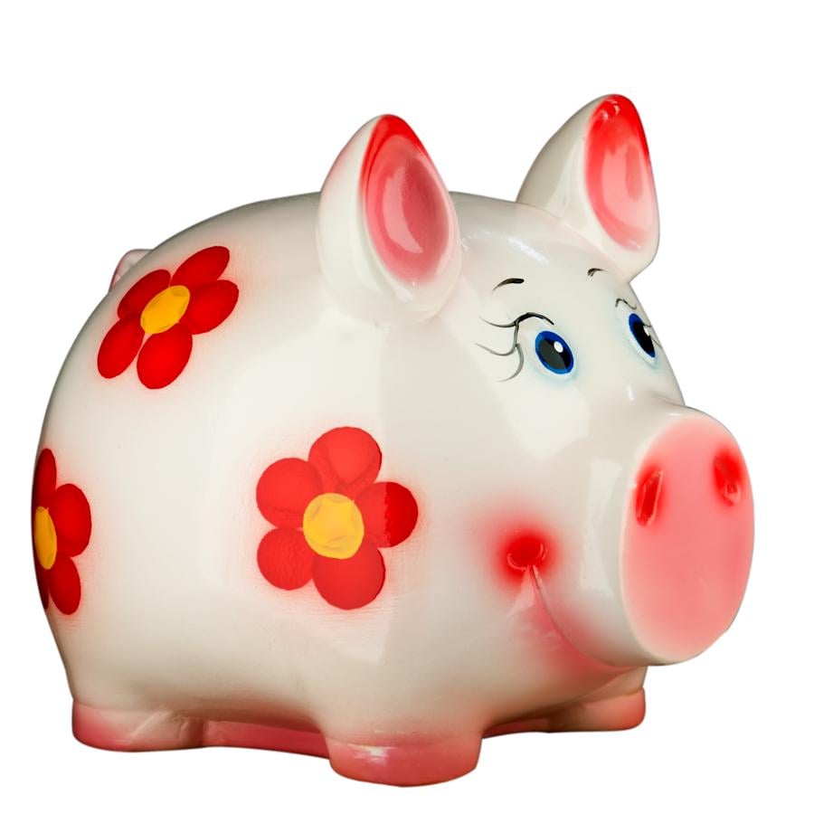 Копилка свинка керамика 14х20х18 см (1400)