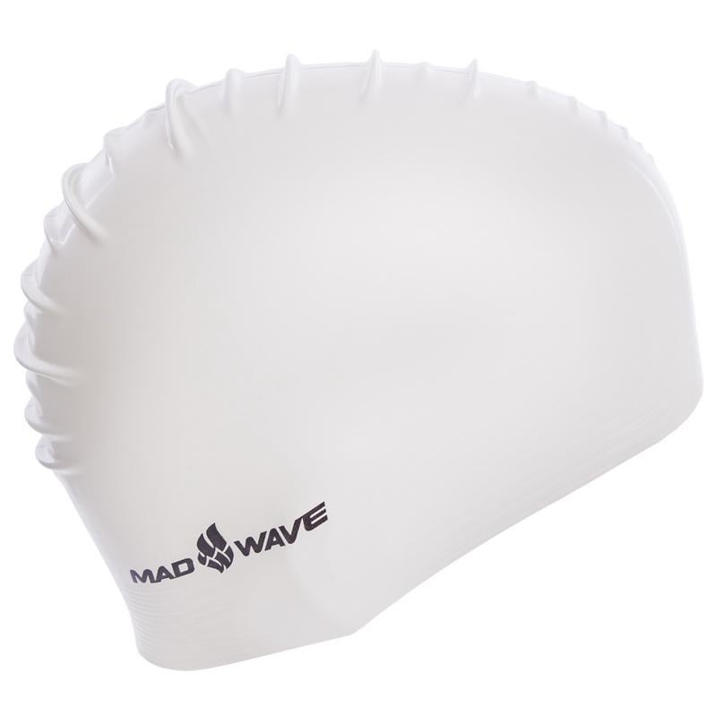 Шапочка для плавання для дорослих MadWave SOLID SOFT M056502 латексна Білий (M056502_Белый) - фото 3 Шапочка для плавання для дорослих MadWave SOLID SOFT M056502 латексна Білий (M056502_Белый) - фото 3