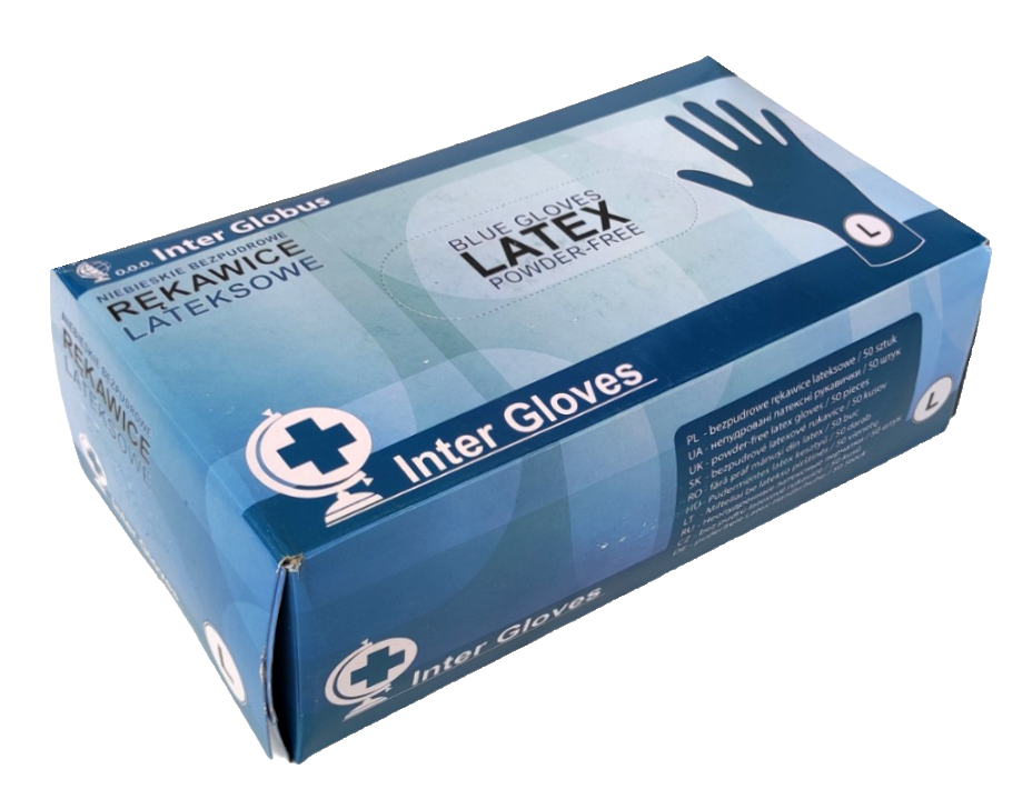 Перчатки латексные Ambulans L 50 шт. (3082)